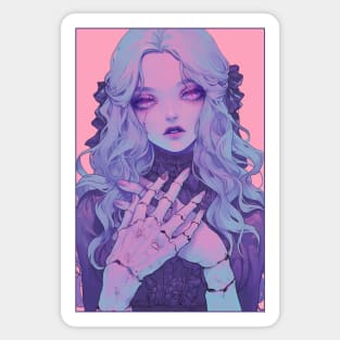 Cute Necromancer Sticker